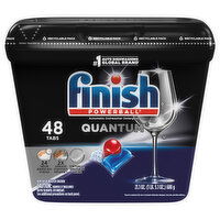 Finish Dishwasher Detergent, Automatic, Quantum - 48 Each