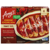 Amy's Enchilada, Cheese, Family Size - 27 Ounce