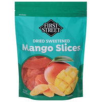 First Street Mango Slices, Dried, Sweetened - 20 Ounce