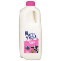 Alta Dena Milk, Fat Free, 0.5 Gallon