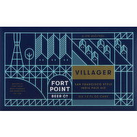 Fort Point Beer, India Pale Ale, Villager - 6 Each