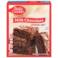 Betty Crocker Brownie Mix, Milk Chocolate - 16.3 Ounce