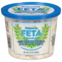 Odyssey Feta, Reduced Fat, Crumbled - 12 Ounce