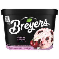 Breyers Cherry Vanilla Frozen Dairy Dessert - 1.5 Quart