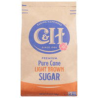 C&H Sugar, Light Brown, Pure Cane, Premium, 400 Ounce