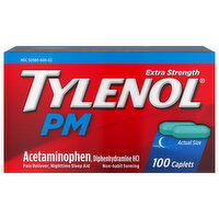 Tylenol PM Extra Strength Caplets Sleep Aid - 100 Each