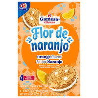 Gamesa Orange Flavor Sandwich Cookies