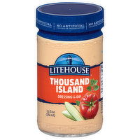 Litehouse Dressing & Dip, Thousand Island, 13 Fluid ounce