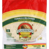 Guerrero Tortillas, Flour, Burrito Grande - 8 Each