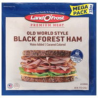 Land O'Frost Ham, Old World Style, Black Forest, Premium Meat, Mega Pack, 22 Ounce