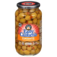 Early California Olives, Pimiento, Stuffed Manzanilla, 21 Ounce