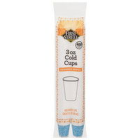 First Street Paper Cups, Cold, Designer Series, 3 Ounce - 400 Each