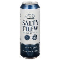 Coronado Brewing Co. Beer, Blonde Ale, Salty Crew - 19.2 Fluid ounce