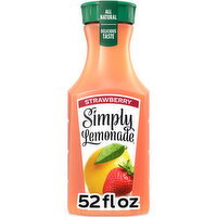 Simply Lemonade with Strawberry Bottle