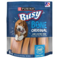 Busy Bone Small/Medium Original Dog Treats - 6 Each