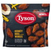 Tyson Wings, Honey BBQ Flavored, 64 Ounce