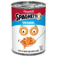 SpaghettiOs Pasta, in Tomato and Cheese Sauce, Original - 15.8 Ounce