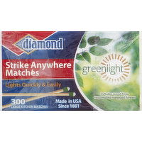 Diamond Matches, Strike Anywhere, Large Kitchen, 3 Each