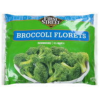 First Street Broccoli Florets, 32 Ounce