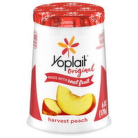 Yoplait Low Fat Harvest Peach Yogurt - 6 Ounce