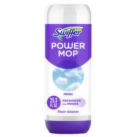 Swiffer Power Mop Refill Solution, Floor Cleaner, Fresh - 25.3 Ounce