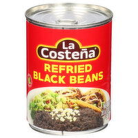 La Costena Black Beans, Refried - 20.5 Ounce