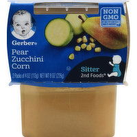 Gerber Pear Zucchini Corn, 2 Pack, 2 Each