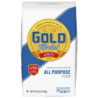 Gold Medal All Purpose Flour, Enriched, Bleached, Presifted - 10 Pound