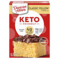 Duncan Hines Cake Mix, Keto Friendly, Classic Yellow - 10.6 Ounce