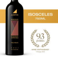 JUSTIN ISOSCELES Red Blend Wine - 750 Millilitre