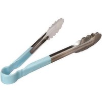 Alegacy Tongs Blue 9.5in, 1 Each