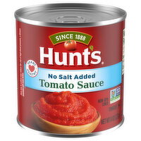 Hunt's No Salt Added Tomato Sauce - 8 Ounce