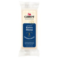 Cabot Creamery Vermont Extra Sharp Cheddar Cheese - 8 Ounce