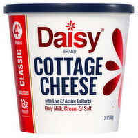 Daisy 4% Milkfat Small Curd Classic Cottage Cheese - 24 Ounce
