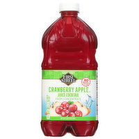 First Street Juice Cocktail, Cranberry Apple - 64 Fluid ounce