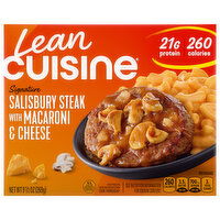 Lean Cuisine Signature Salisbury Steak with Macaroni & Cheese - 9.5 Ounce