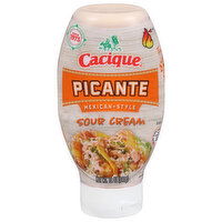 Cacique Hot Mexican-Style Picante Sour Cream - 12 Ounce