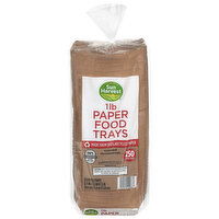 Sun Harvest 1 Lb Paper Food Trays - 250 Each