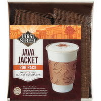 First Street Java Jacket - 200 Each