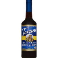 Torani Syrup, Sugar Free, Black Cherry - 25.4 Ounce