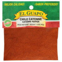 El Guapo Ground Cayenne Chili Pepper (Chile Cayenne Molido), 1.5 Ounce