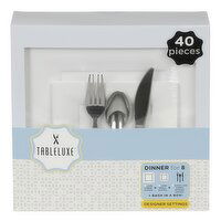 Square Dinner Set - 40 Each