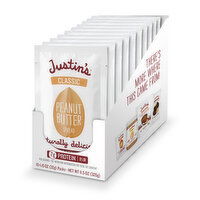 Justin's Classic Peanut Butter Squeeze Pack (10 Pack), 10 Each