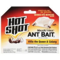 Hot Shot Ant Bait, MaxAttrax - 4 Each