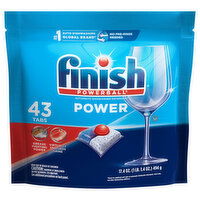 Finish Dishwasher Detergent, Power, Automatic - 43 Each