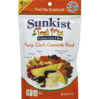 Sunkist Trail Mix, Mango Dark Chocolate Blend - 5 Ounce