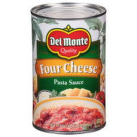 Del Monte Pasta Sauce, Four Cheese - 24 Ounce