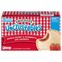 Smucker's Jam Sandwich, Peanut Butter & Strawberry - 15 Each