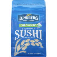 Lundberg Family Farms Rice, Gourmet, Organic, California Sushi, 32 Ounce