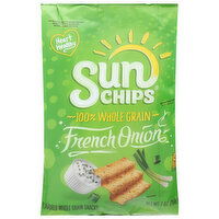 SunChips Whole Grain Snacks, French Onion - 7 Ounce